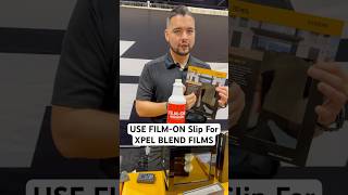 XPEL BLEND Window Films: Water Slip Solution Recommendation #xpel #windowtint #howto #windowfilm