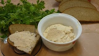 Диетический ПАШТЕТ из куриной грудки! Вкусная намазка на хлеб!Chicken Breast Pate!