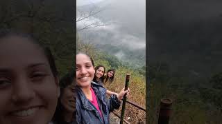 Trek to Double Decker living root bridge | Meghalaya | scenic view | friends trip | Beautiful | Rain