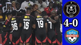 Orlando Pirates vs Disciples FC (4-0) | MATCH RESULTS | CAF Champions League Qualifications,