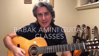 BABAK AMINI GUITAR CLASSES #68. Scales,Chords and Harmony #43. 13 and b13th Chords