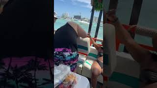 When you on the boat with family  #beach #boat #shorts