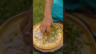 Watch Gujju Ben fry up her famous Kanda Bhajia outdoors and share a special moment with her grandson