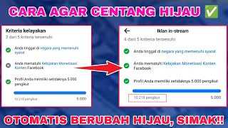 CARA MENGHILANGKAN TANDA (X) SILANG DI KEBIJAKAN MONETISASI KONTEN - Cara Mengatasi tanda silang Fb