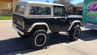 1975 Bronco exhaust