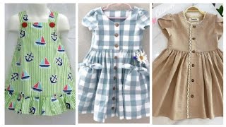 simple summer cotton and lown baby frock designs stitch at  🏘️