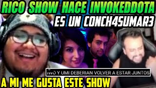 LE GUSTA EL SHOW!🤣SMASH REACCIONA  INVOKEDDOTA "IWO Y UMI DEBERIAN VOLVER A ESTAR JUNTOS" 😂