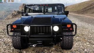 Hummer H1 - Forza horizon 5 Showcase & Offroad driving