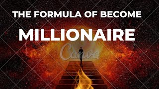 The formula of become a millionaire|| Ameer banne ka Asan Tarika #howto #millionaire #formula