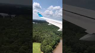 JetBlue A220 landing at Raleigh / Durham (KRDU)