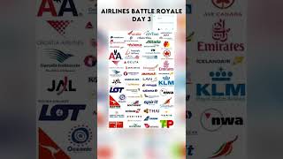 Airlines battle Royale | day 3 #aviation #shorts