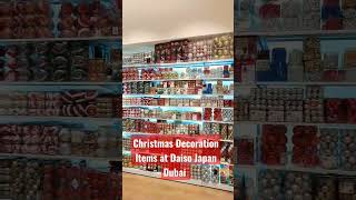 Christmas Decoration Items at Daiso Japan Deira City Centre Dubai #christmas #daisojapan #shorts