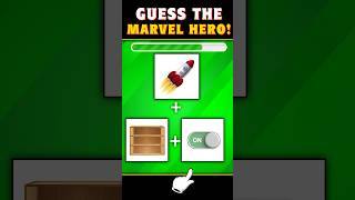 🦹‍♂️🧛🧚‍♂️🧑🏻‍🎤Are you Marvels Movie Lover Guess the Hero Name by Emoji's  #shorts #marvel