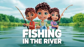 popular kids song - fishing in the river - nursery ryhmes