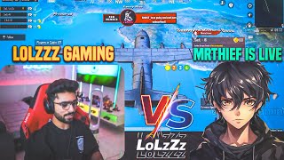 Intense Fight🫣 Between LoLzZz Gaming Vs MRTHIEF IS LIVE🚀 | 2 TIMES | New Video Dark2.0Gaming