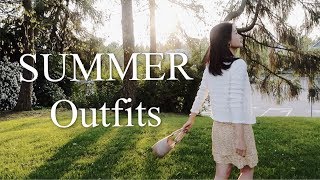 夏季穿搭 Summer Outfits | Madewell Zara &Other Stories Reformation