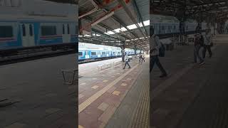 mumbai ac local bawaal 😳 mumbai ki ac local train #short #train # #mumbai #travel  #aclocal #short