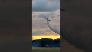 Jet Truck Vs Extra 300 Aircraft Race #airshow #jettruck #viralshorts #aviation #extra300