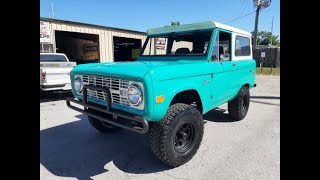 1968 Ford Bronco V8 Manual  EZCustom4x4.com  EZJEEPS