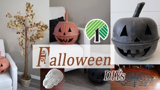 FALL / HALLOWEEN EASY DOLLAR TREE DIYs