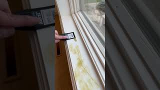 Fixing Damaged Window Trim #shorts