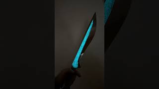 Glowing dagger 2nd elven treatment #knifeworld #knife #knifecollector #lordoftherings #frodo