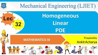 L 32 Homogeneous Linear PDE | Mathematics-III | Mechanical