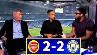 manchester city vs arsenal 2-2 sunday Premier League