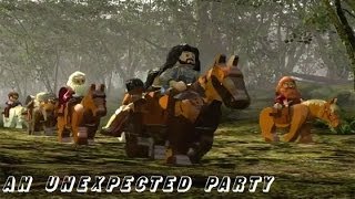 LEGO 'The Hobbit' Playthrough - An Unexpected Party - (Part 3)