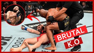 Kamaru Usman Knockout Jorge Masvidal at UFC 261 Jacksonville - Usman x Masvidal 2