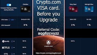 Crypto.com VISA Card Before you Upgrade