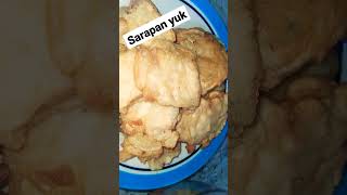 MENU SARAPAN HARI INI || URAP TAHU GORENG