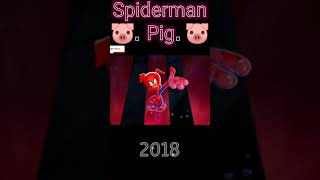 Pig Spiderman Evolution|Bad Romance #Shorts #Evolution