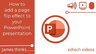 How to add a page flip effect to your Powerpoint presentation