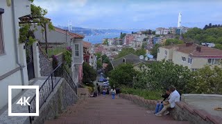 🇹🇷[4K] ISTANBUL WALK - Kuzguncuk Evening | Ambience sound