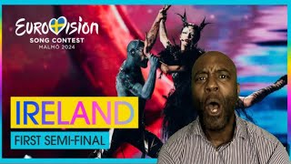 Bambie Thug - Doomsday Blue (LIVE) | Ireland 🇮🇪 | First Semi-Final | Eurovision 2024 | REACTION