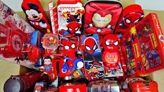 Ultimate RED Colour Toys🥰Video game, Scooter, Robot Watch, Pen, Sharpener, Eraser, Geometry Keychain