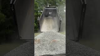 Satisfying Gravel Dump | #shorts