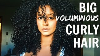 BIG Voluminous Curly Hair | Hermela Solomon