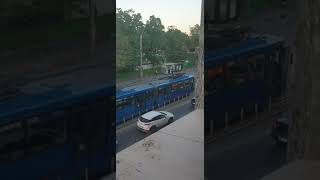 Tramvaiul Bucur V2A-T 3005 Linia 25 în șoseaua viilor bucurești la ora 20