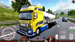 Us Truck simulator || heavy driver || truck wala game ||