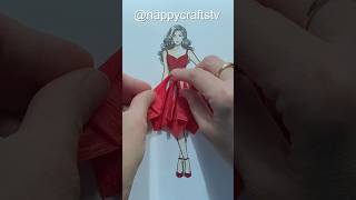 Paper Dress Design #dressdesign #creativeart #oddlysatisfying