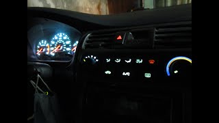 Como cambiar las luces del control del A/C // Honda Accord 98-02