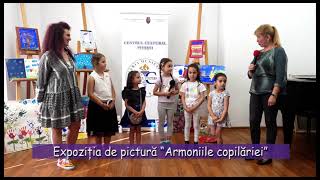 Expoziția de pictură “Armoniile copilăriei”