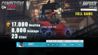 Top Tier Silver Baptiste Gameplay - OW2