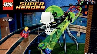 LEGO 76040 Brainiac Attack Instructions LEGO DC COMICS SUPER HEROES 2015