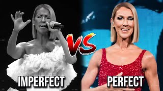 Céline Dion : PERFECT Vs. IMPERFECT Vocals during Courage World Tour ! (Same Songs Comparison)