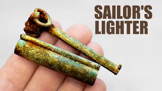 Sailors' Old Windproof Lighter Restoration