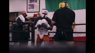 Devin Haney hard sparring