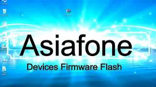 How to Flashing Asiafone firmware (Stock ROM) using Smartphone Flash Tool